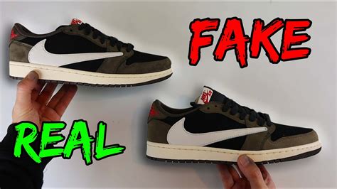 travis scott nike fake